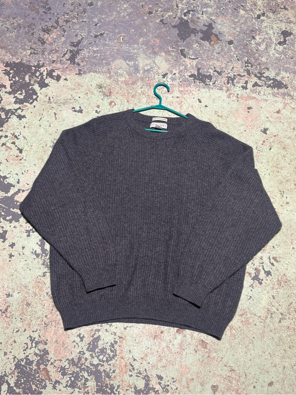 100% Cashmere Mens Sweater (XL)